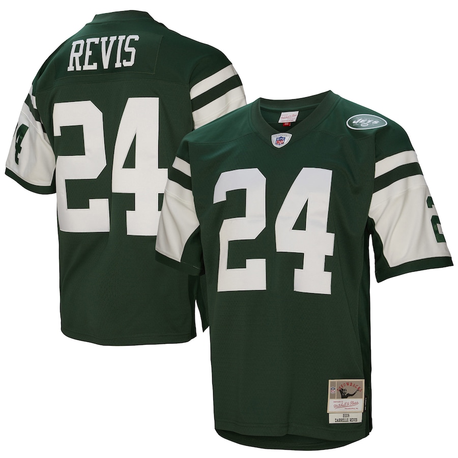 Darrelle Revis New York Jets 2009 Legacy Retired Player Jersey - Green