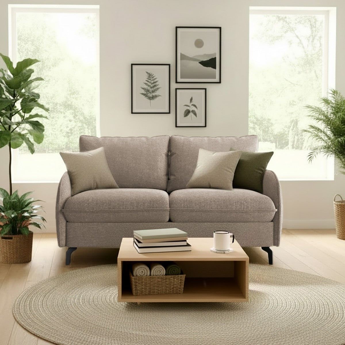 Calicosy - Sofa BIANCA - H95 cm
