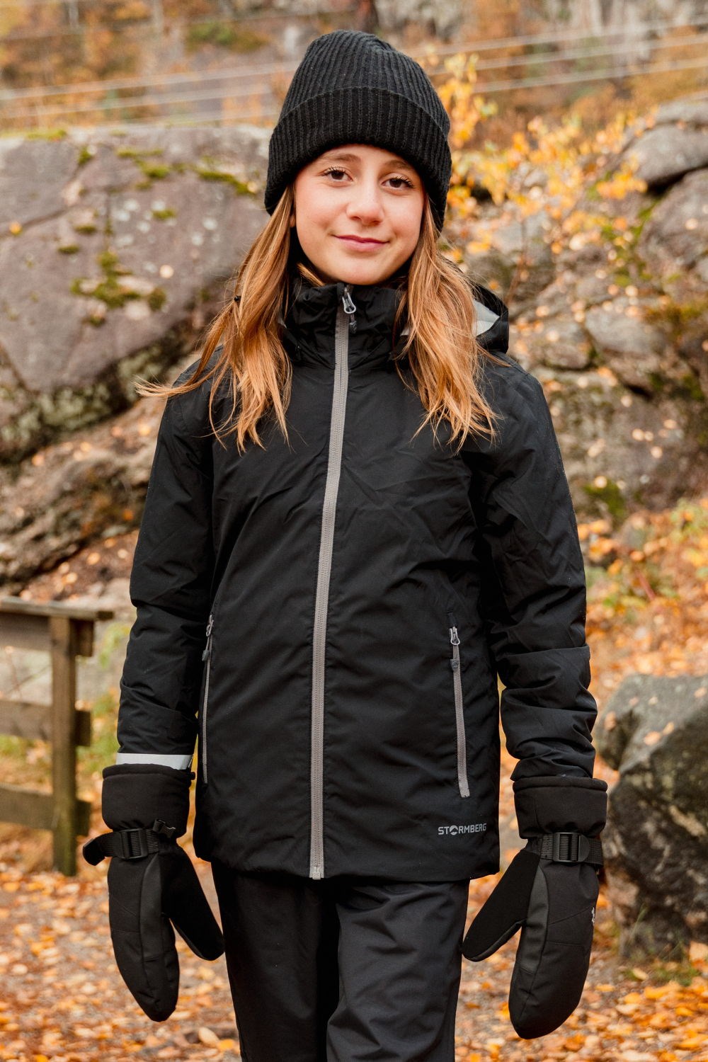 Sognfonna vattert skalljakke barn 8-14