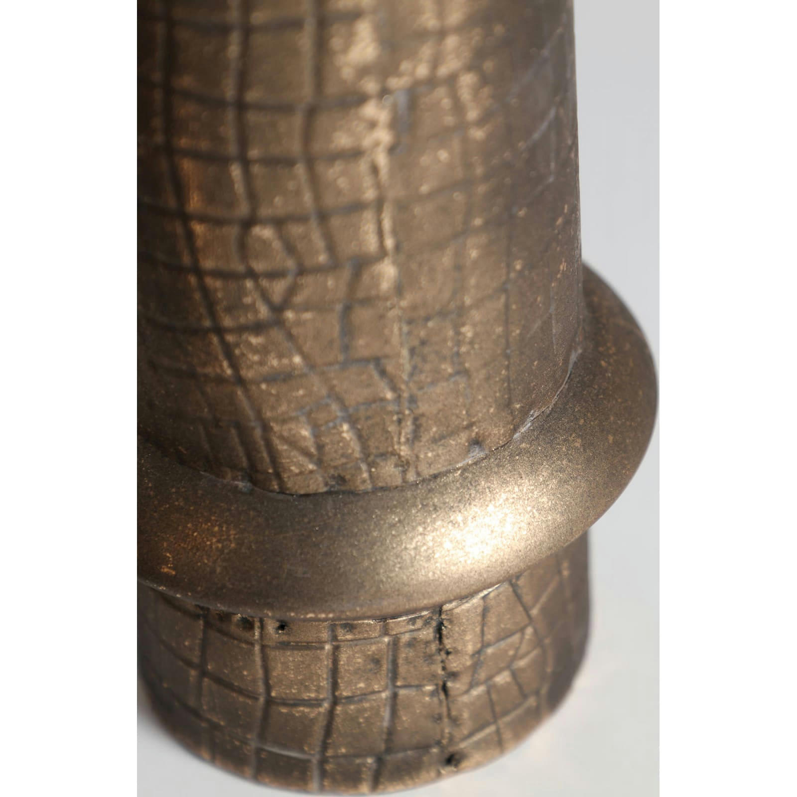 VESC - Vase Fer Or 14x14x26 cm