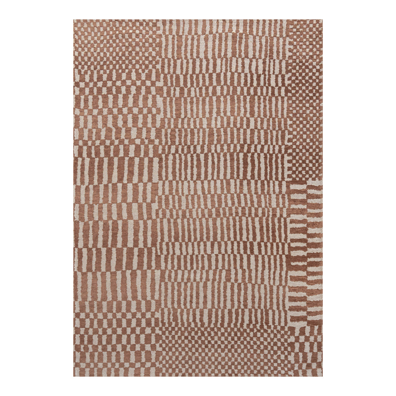 Ecorugs vloerkleed Ksar - rood - 80x150cm
