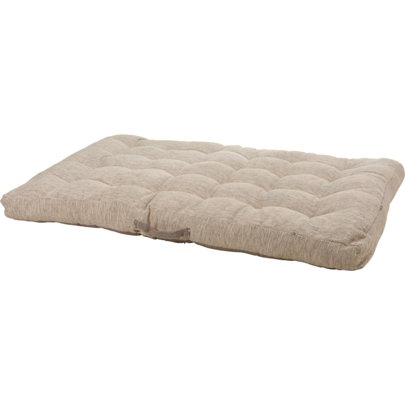 Coussin de dossier brun pour palette 120 x 80 x 8 cm