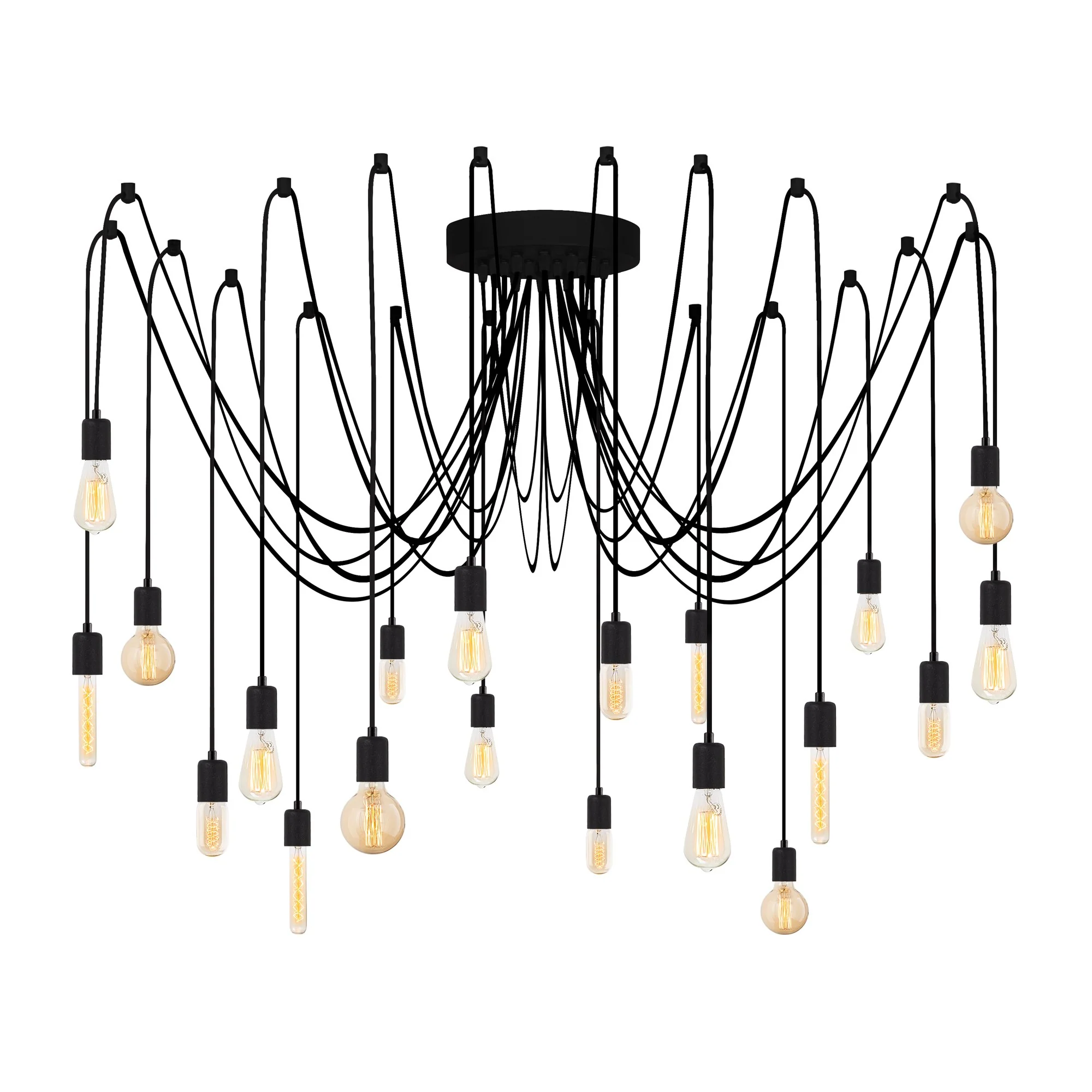 20-lichts Hanglamp Carlino