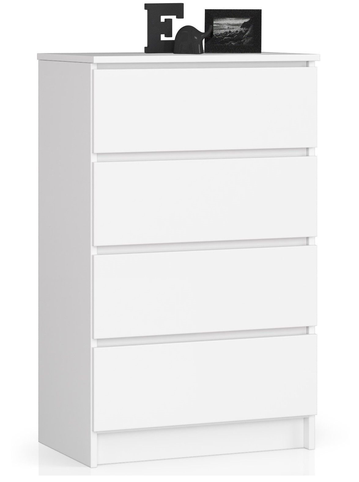 Komoda AKORD K60 Biała 60 cm kolor Biały mat 60x40x99 cm
