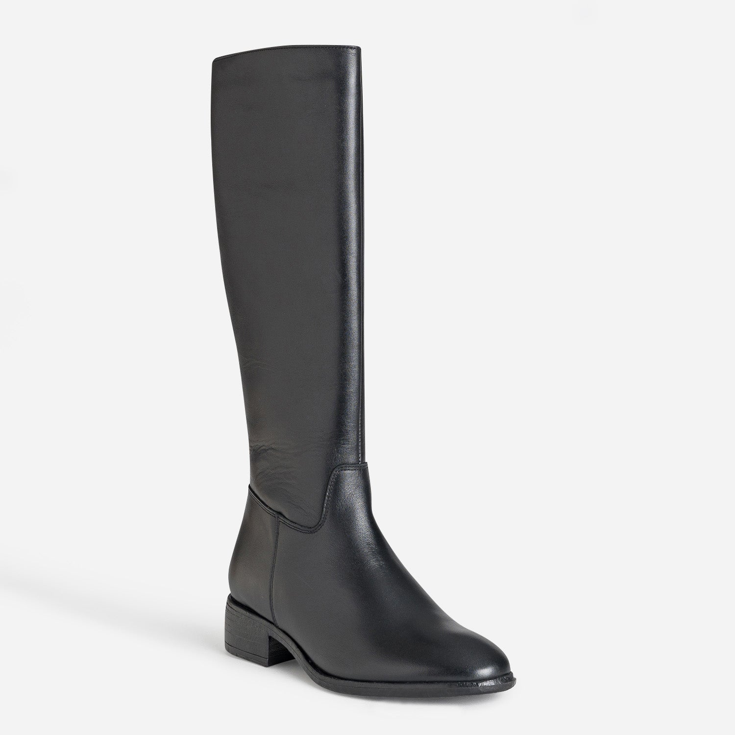Botte noire cuir