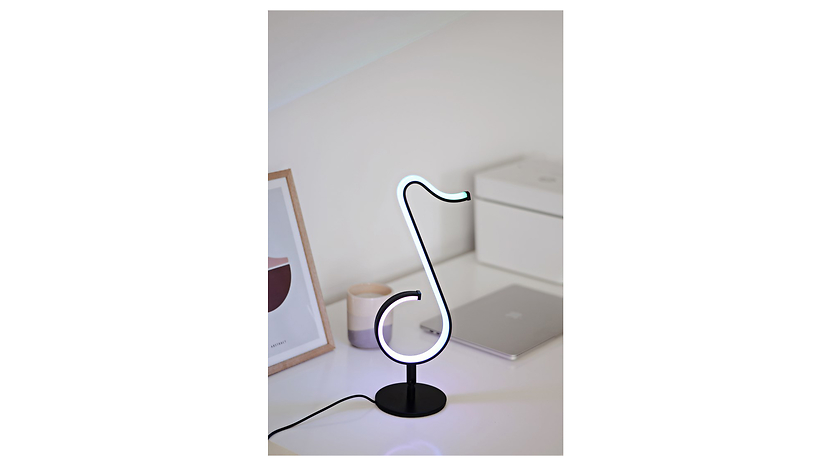 Lampa stołowa Melody LED czarna