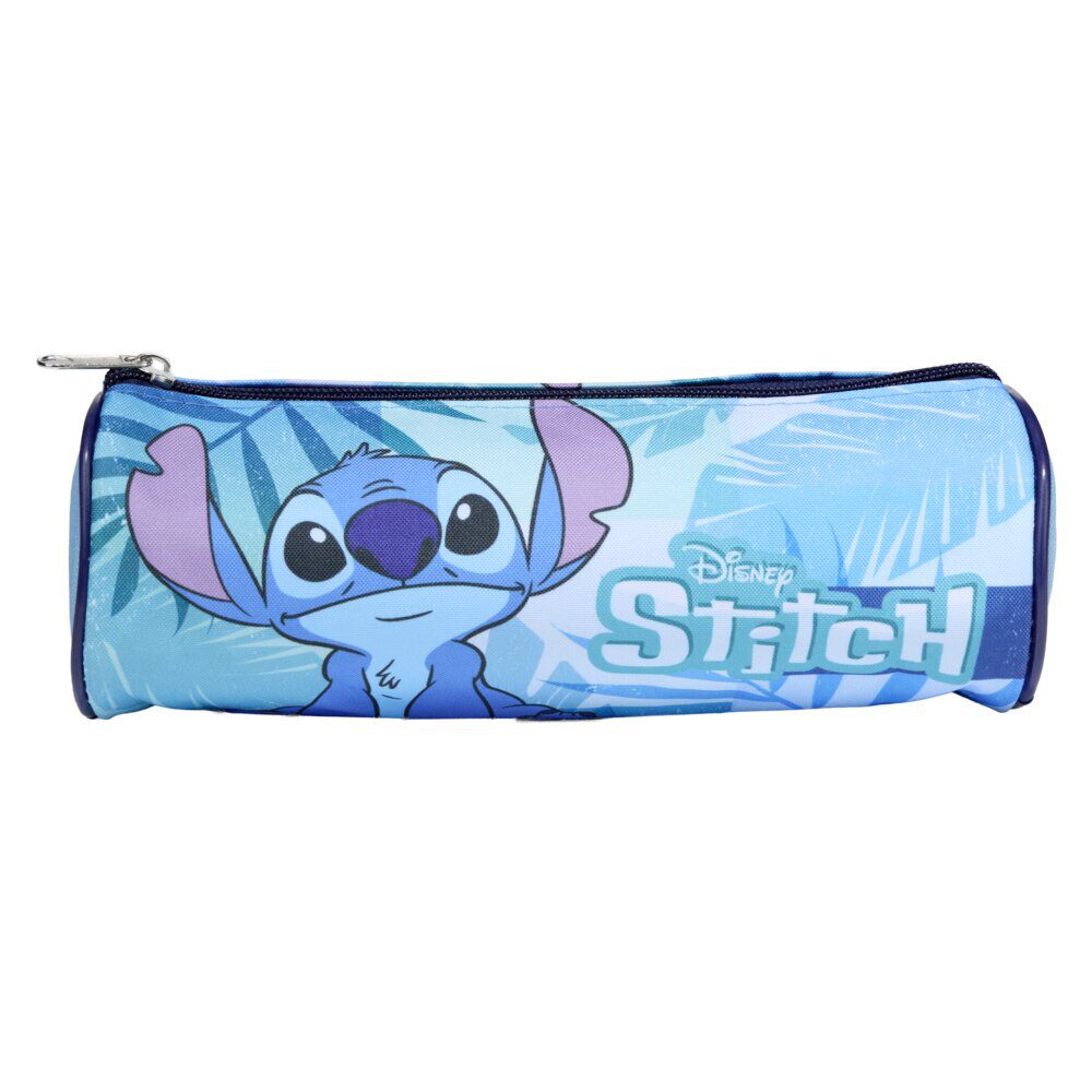 Trousse Stitch bleue Ø8xL23cm