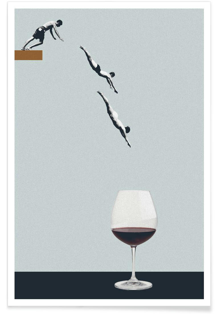 YOUR BEST FRIENDS FORGET YOU GET OLD - Affiche gris