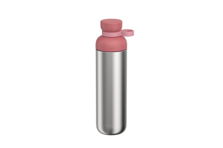Mepal Vita RVS waterfles 900 ml &ndash; Vivid mauve