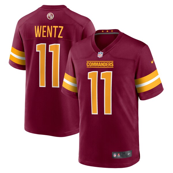 Carson Wentz Washington Commanders Nike Game Jersey - Burgundy/Black