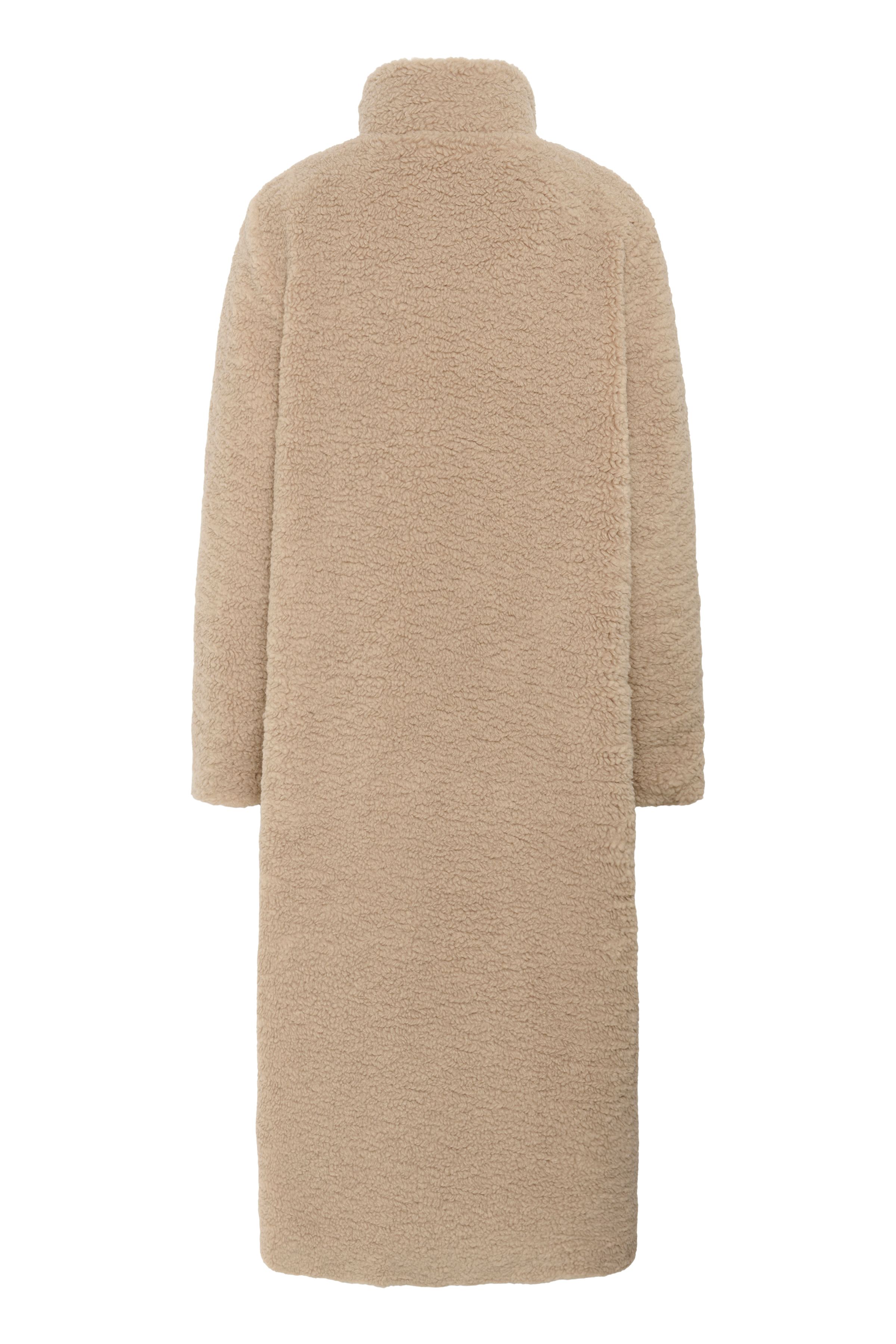 Saint Tropez Felicia Teddy High Neck Coat
