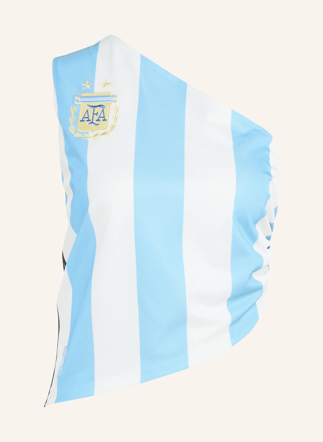 adidas One-Shoulder-Top ARGENTINIEN RECONSTRUCTED BRINGBACK