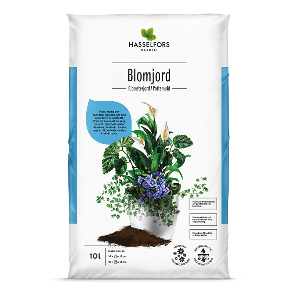 BLOMSTERJORD HASSELFORS GARDEN 10L