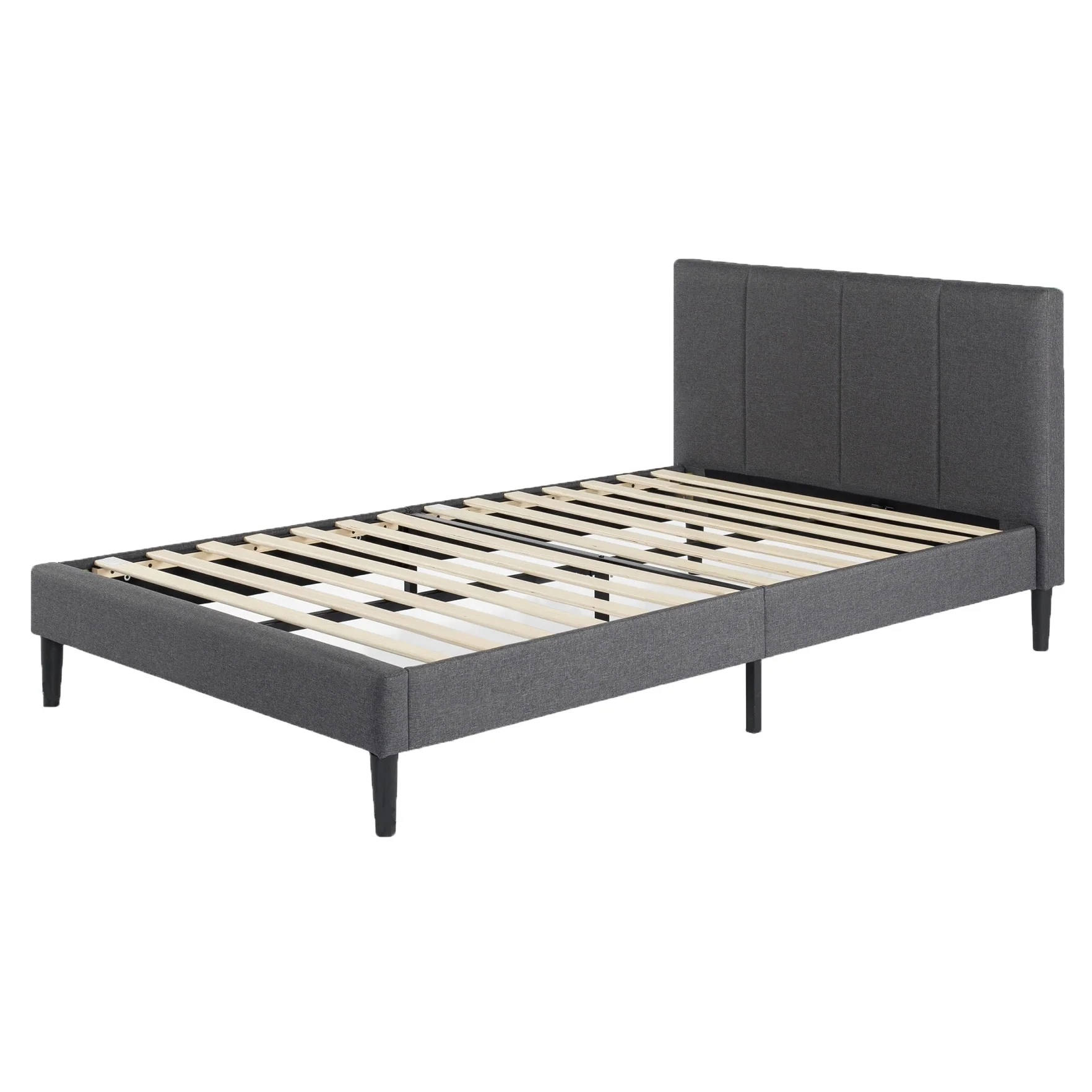 Priage by Zinus Upholstered Low-headboard Platform Bed Frame