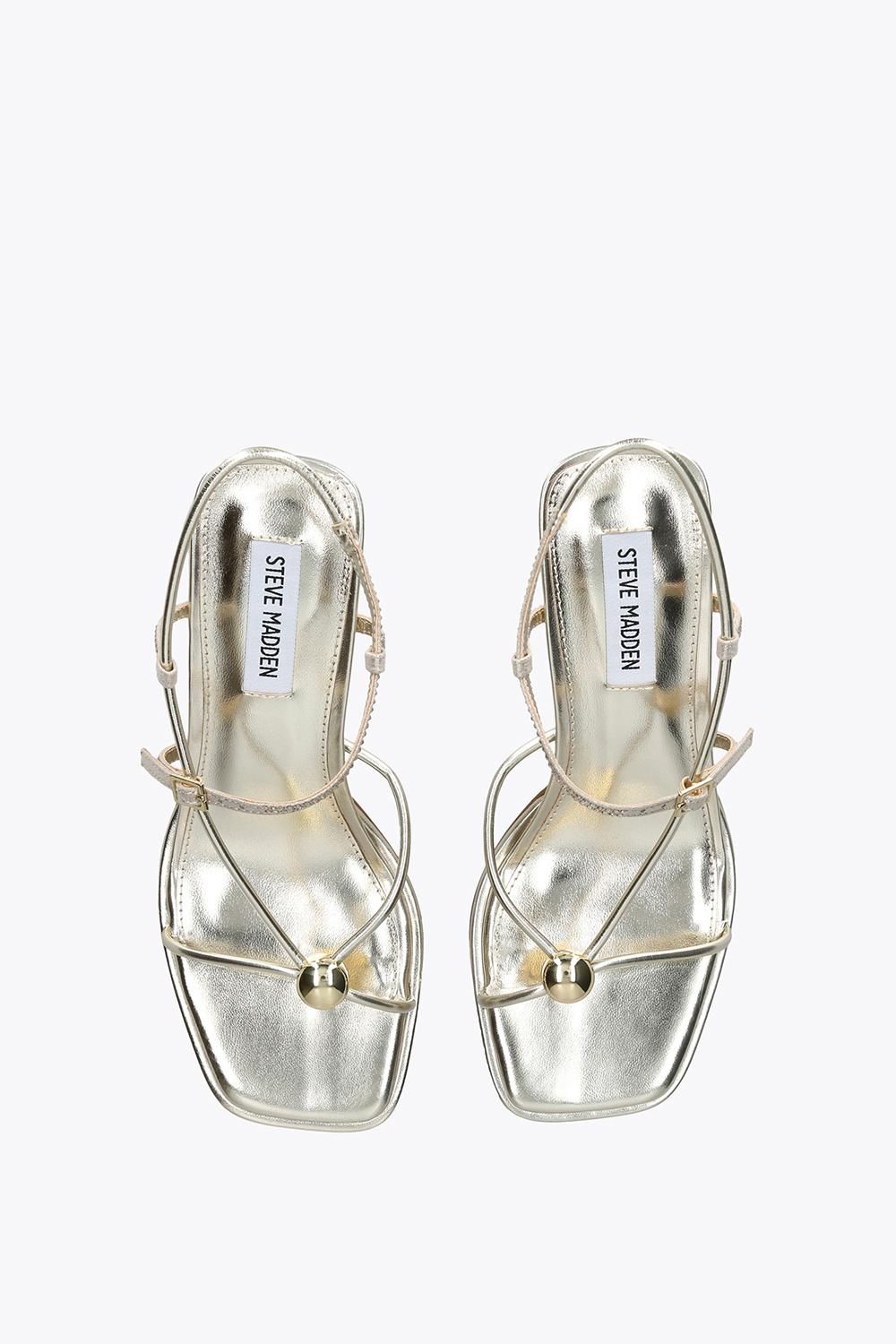 STEVE MADDEN Jackpots Gold' Sandals