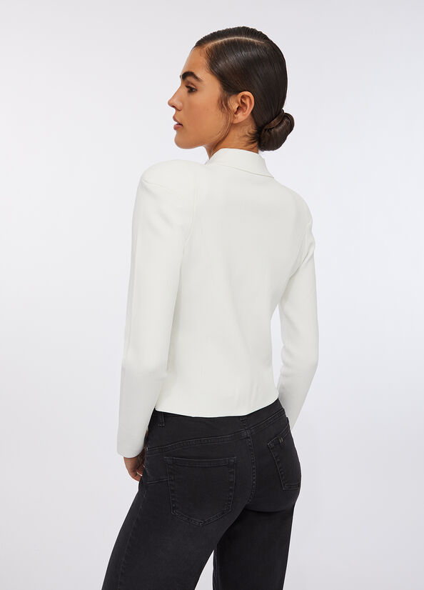 Giacca con spalline imbottite