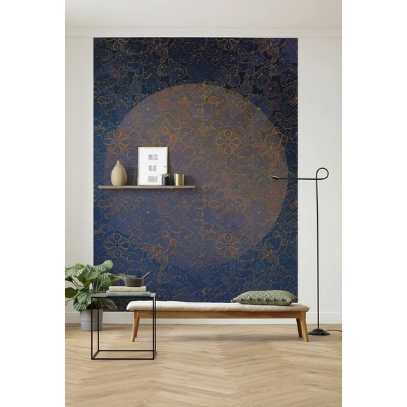 Vliestapete »La Lune«, Breite 200 cm, seidenmatt