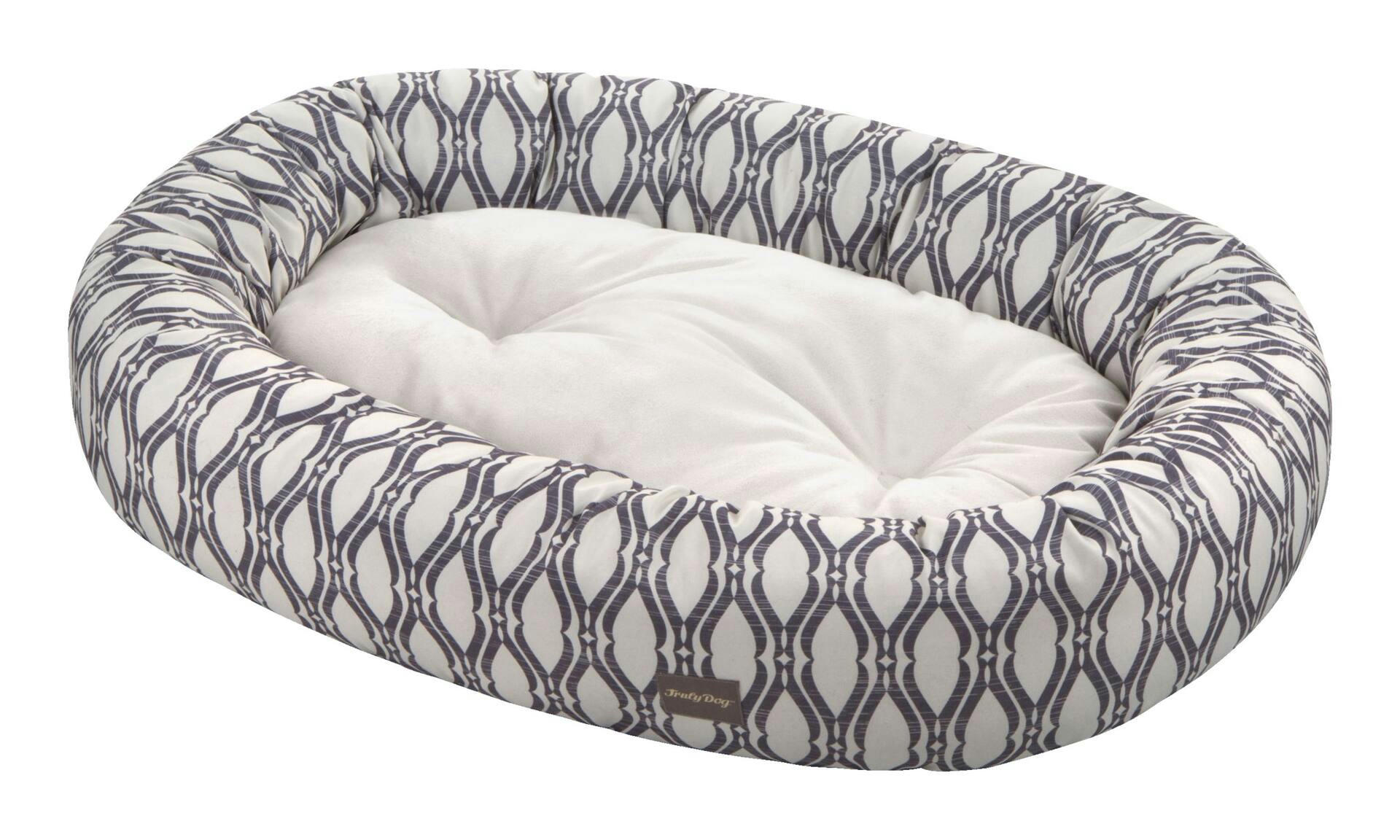 TrustyPup Anti-Slip Roundabout Pet Bed, Washable, Assorted Colours