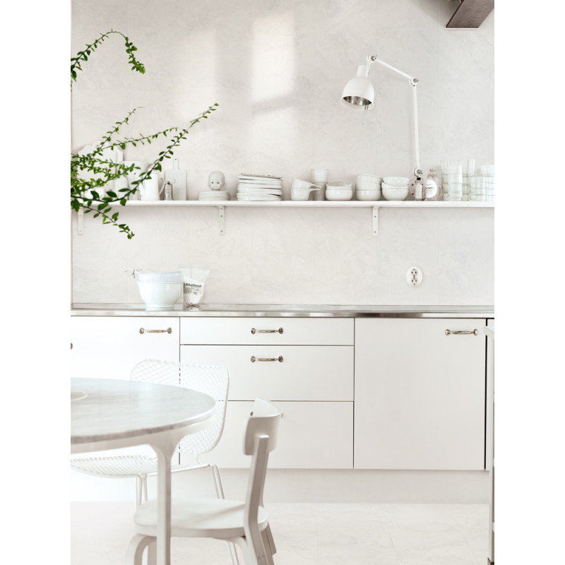 Sol en vinyle Viskan Pad Pro pierre blanche des Alpes 1,9 m² PERGO