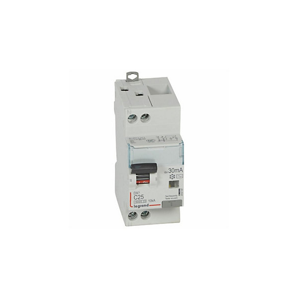 410787 LegrandDisjoncteur Différentiel25a 30ma Type Ac 1p n Dx36000 10ka