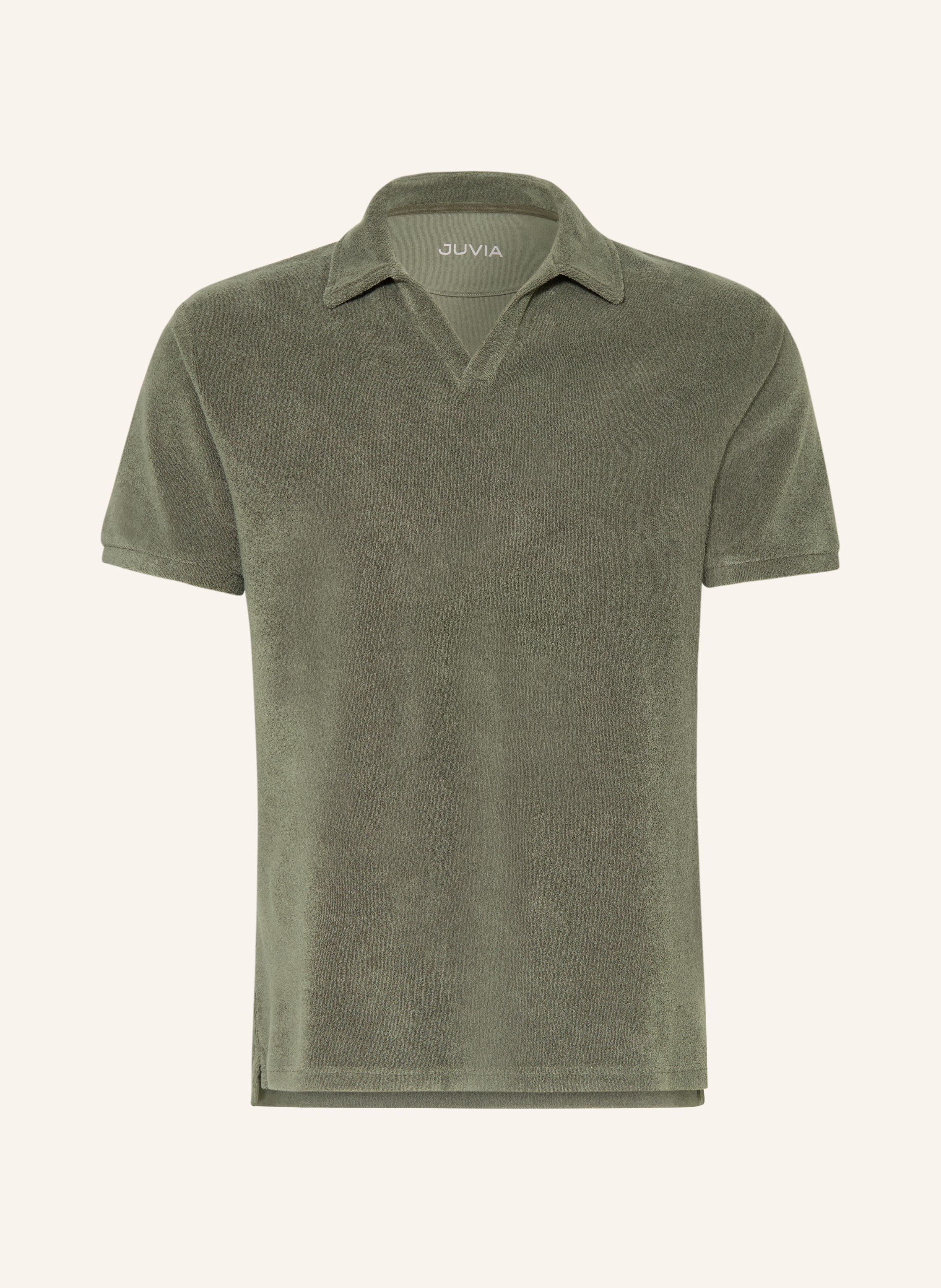 Juvia Frottee-Poloshirt