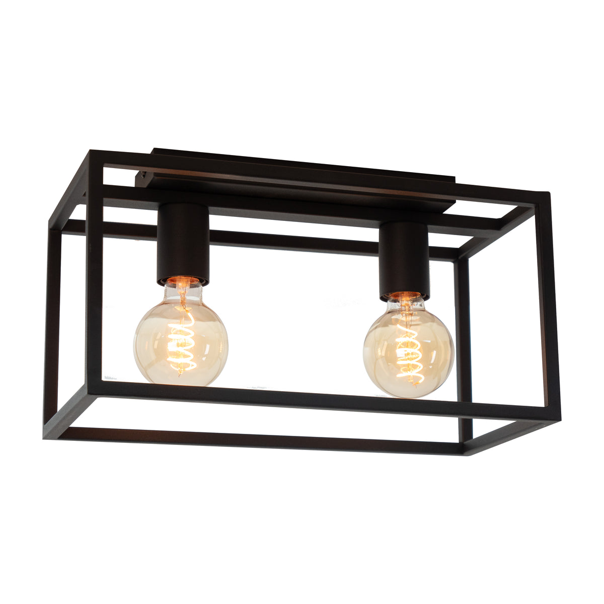 EGLO plafondlamp Eldrick - e27 - 40 cm - zwart