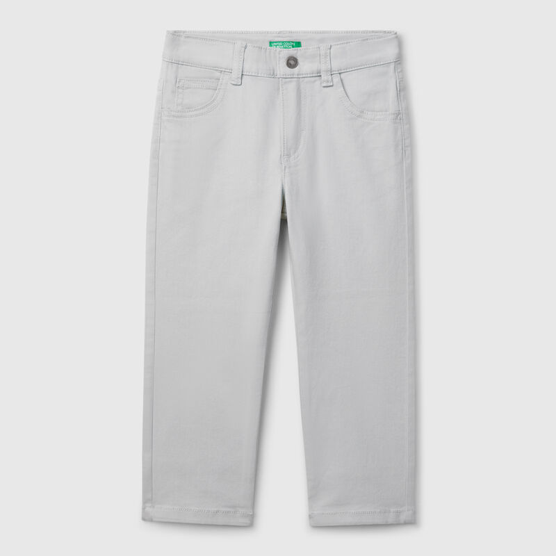 Five-pocket stretch trousers