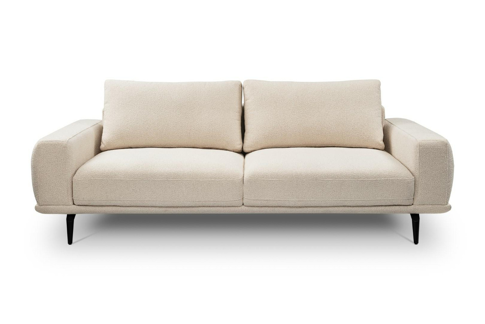 Sofa Salmi z funkcją spania j.beżowa Cosy02 tkanina teddy