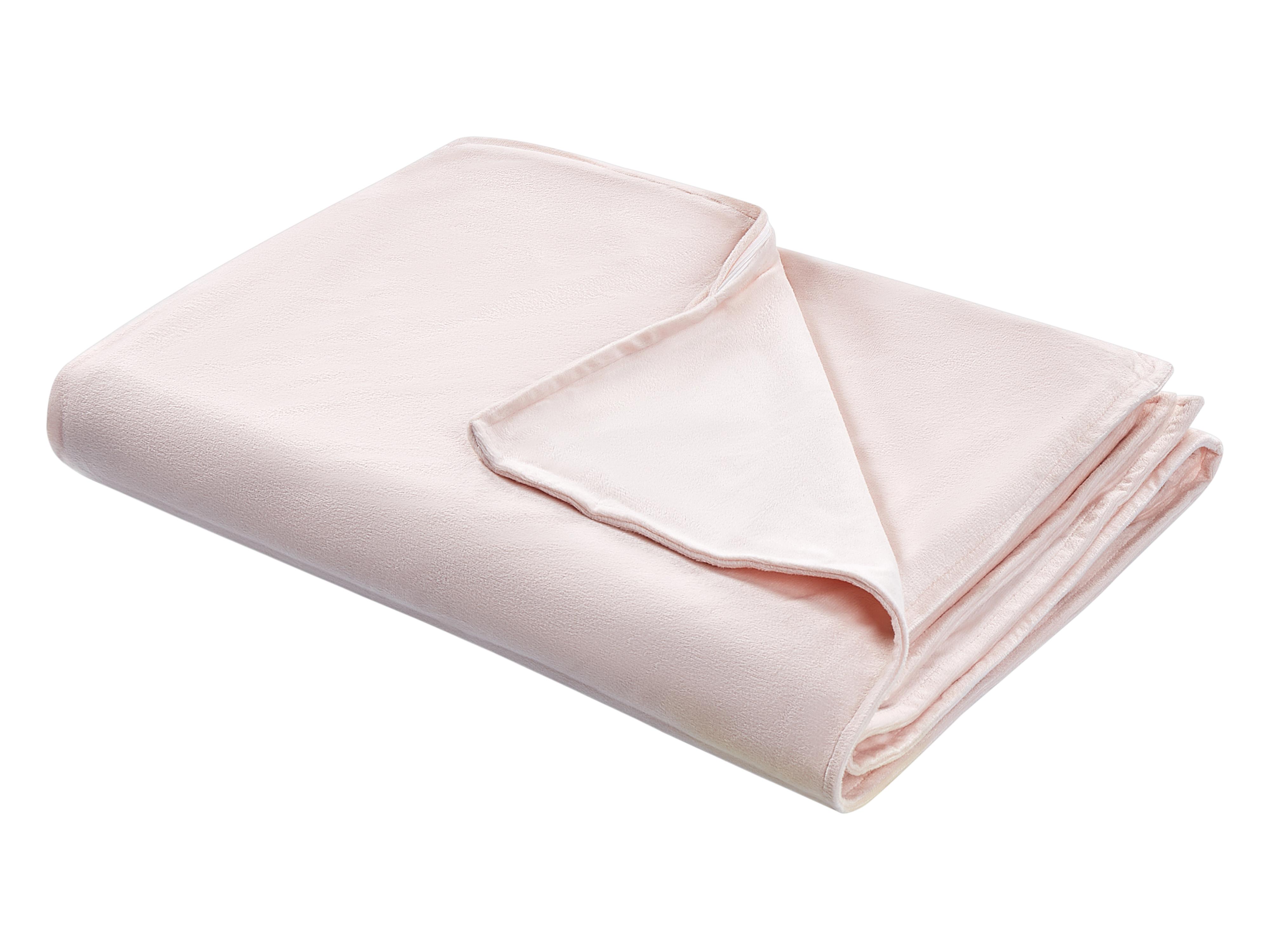 Weighted Blanket Cover 800 RHEA 120 x 180 cm Pastel Pink