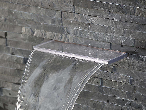 Cascade de piscine Niagara 20 LED transparente 30 cm - Ubbink