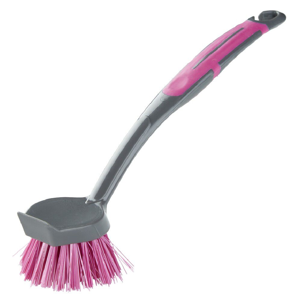 Brosse de nettoyage ronde avec manche (3 modèles)