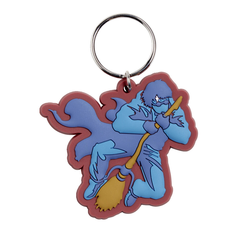Porte clé Harry Potter caoutchouc bleu