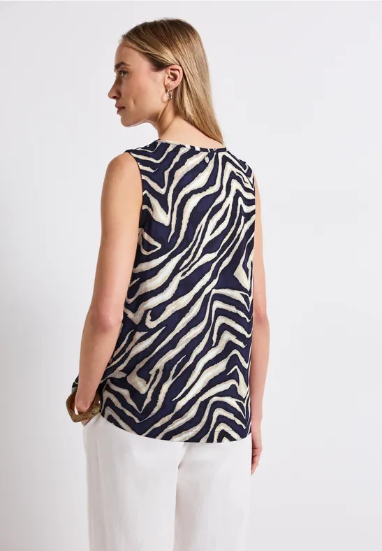 Blusentop mit Cut-Out