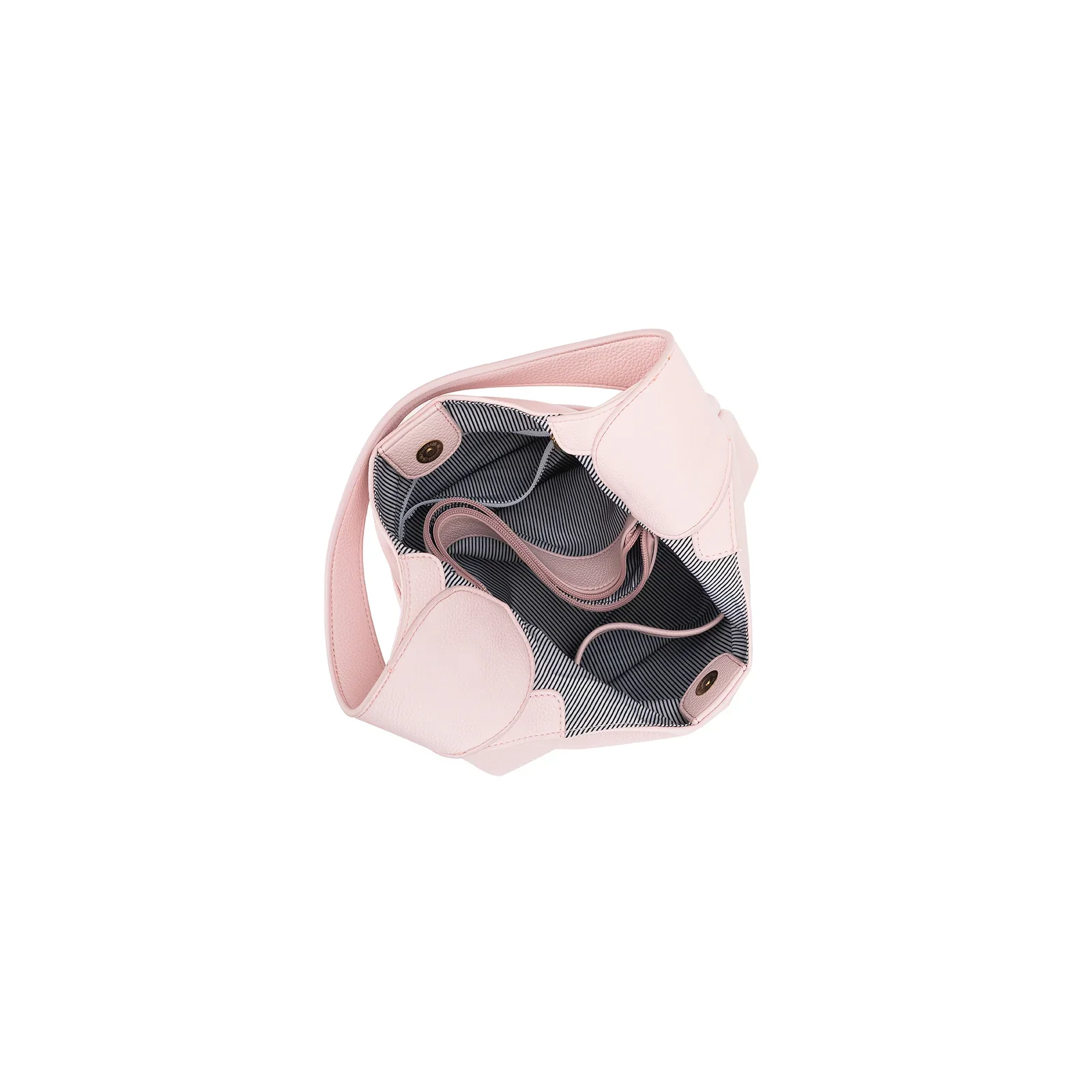 Tammie Marshmallow Pink 2 Piece Handbag Set by Black Caviar