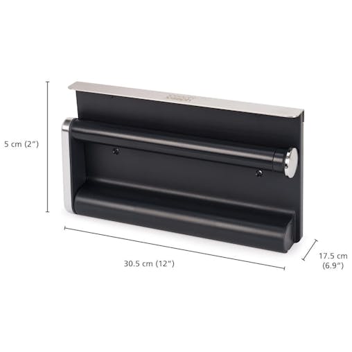 Joseph Joseph RollGrip Under Shelf Stainless Steel Kitchen Roll Holder