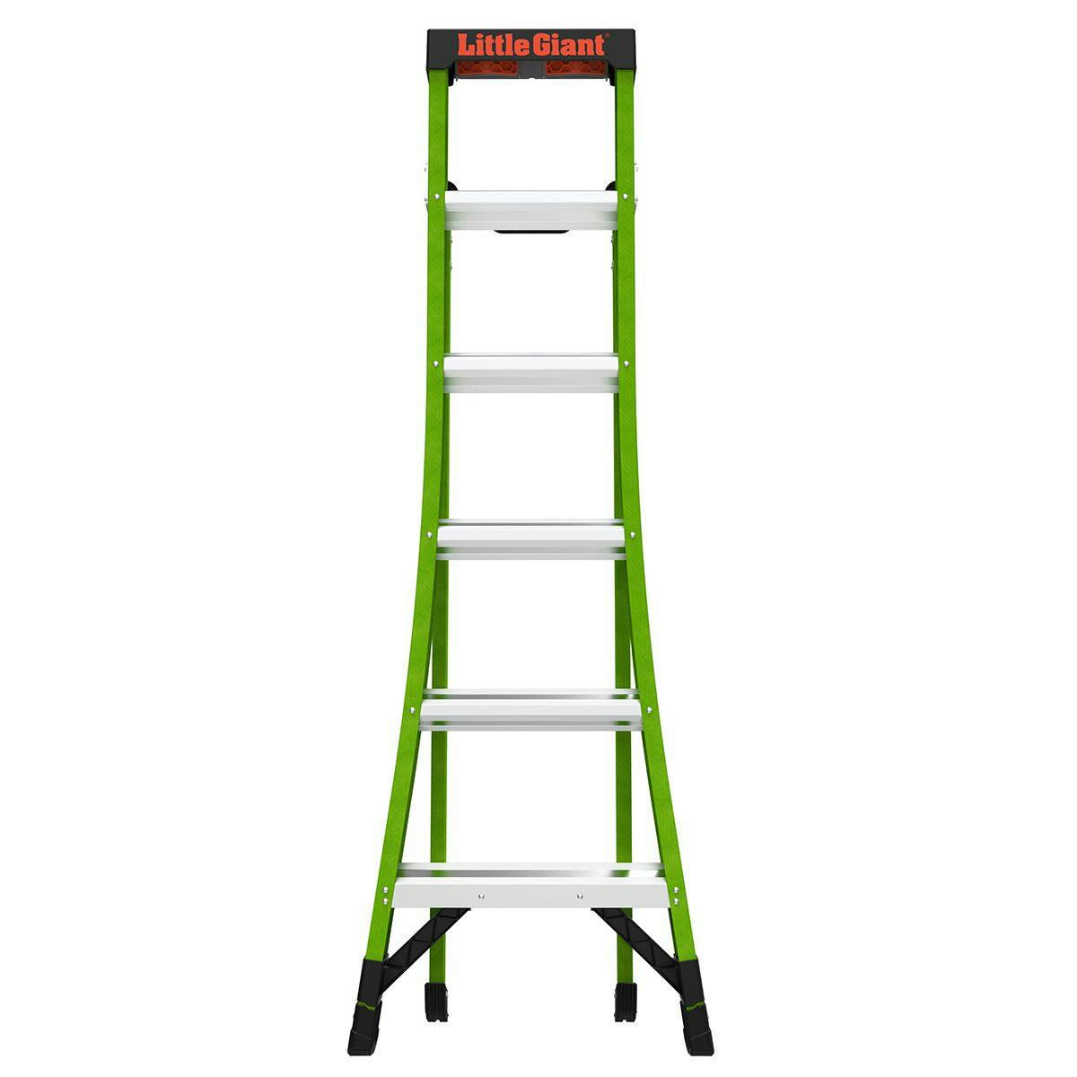 Little Giant Ladders King Kombo Grade 1AA Fiberglass Ladder, 6-ft to 10-ft, 375-lb