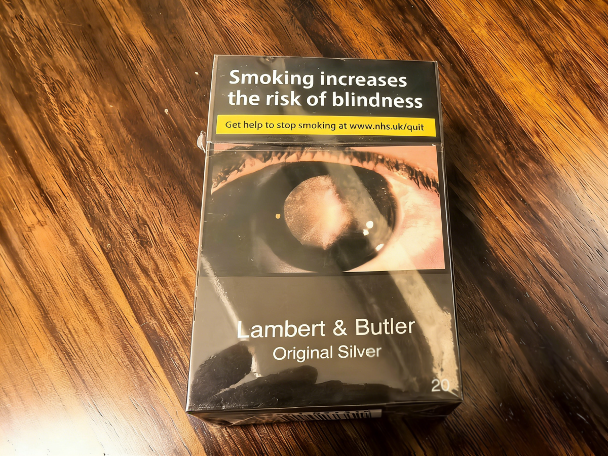 Lambert & Butler Original Silver 20s Cigarettes x 10 Packs /1 Carton