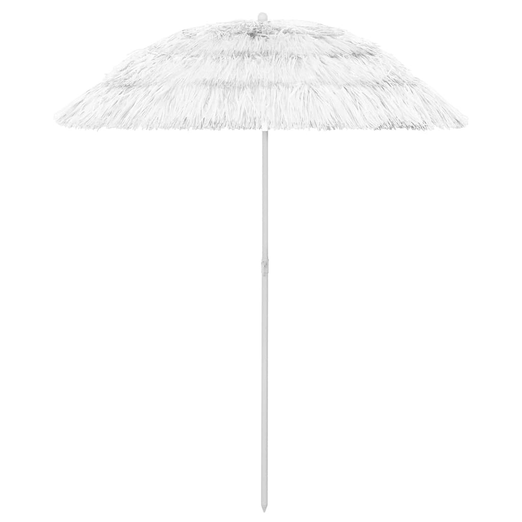 Parasol plażowy Biały 180 cm vidaXL