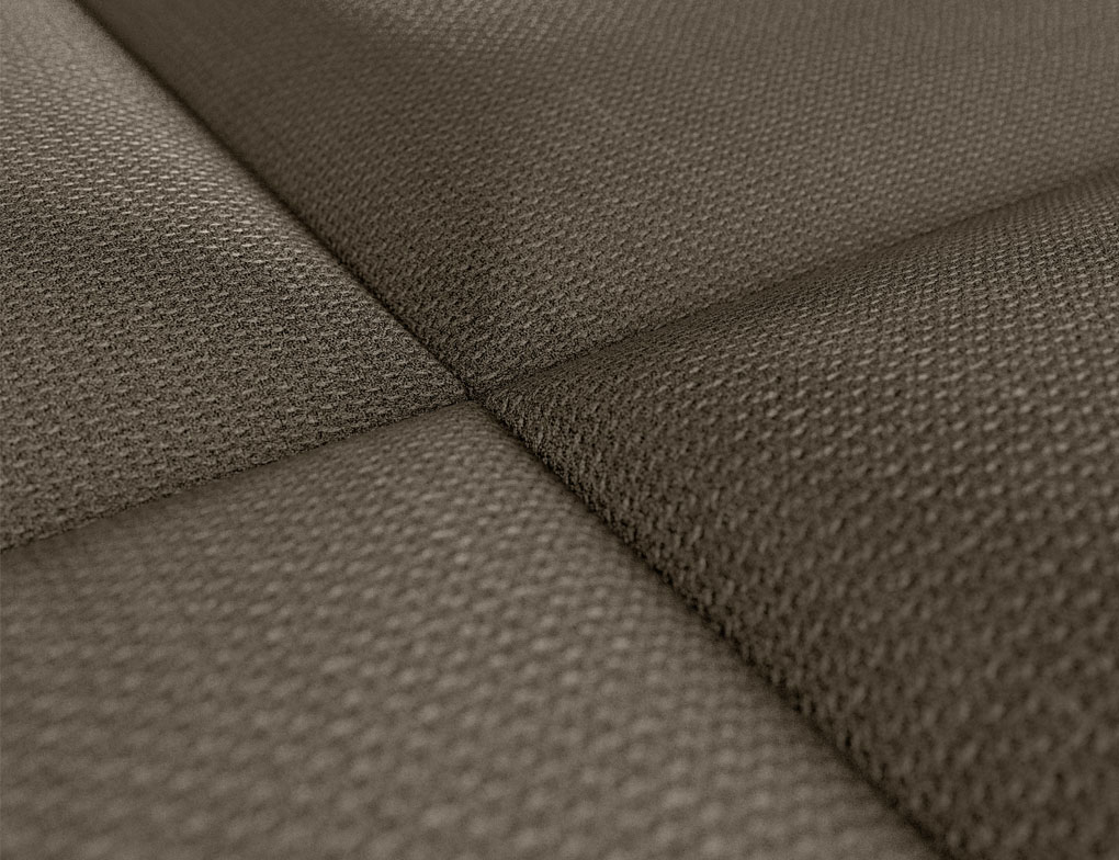 Wandkissen Khaki Grobstruktur 60x30cm