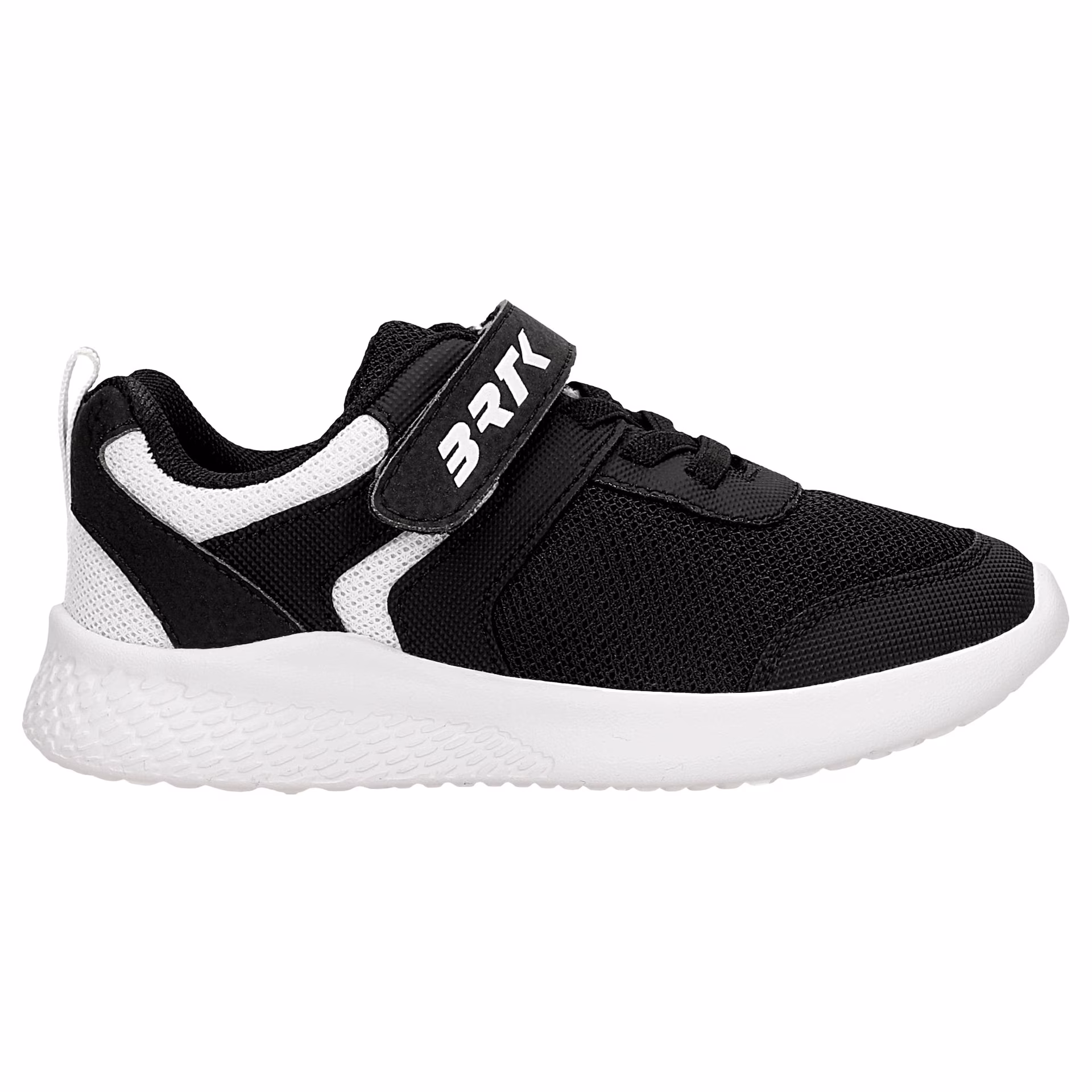 Czarne sneakersy dziecięce z białymi wstawkami BARTEK 87003-10