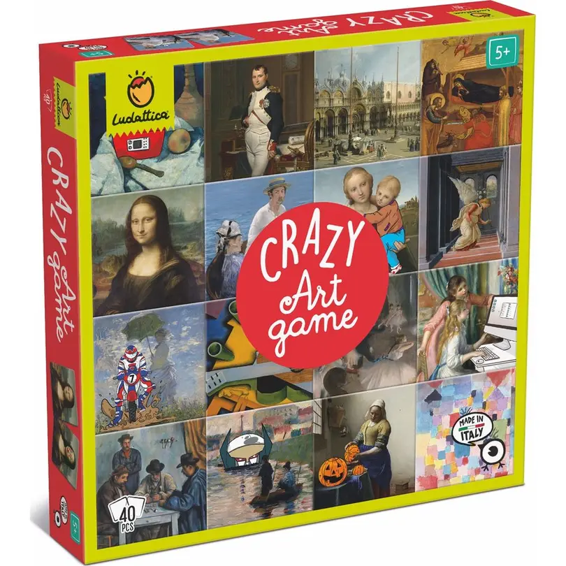 Memospiel 40er-Set Crazy Art Game