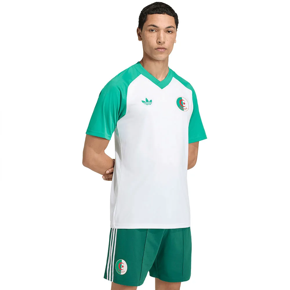 adidas Algeria 26/27 Away pre match short sleeve T-shirt