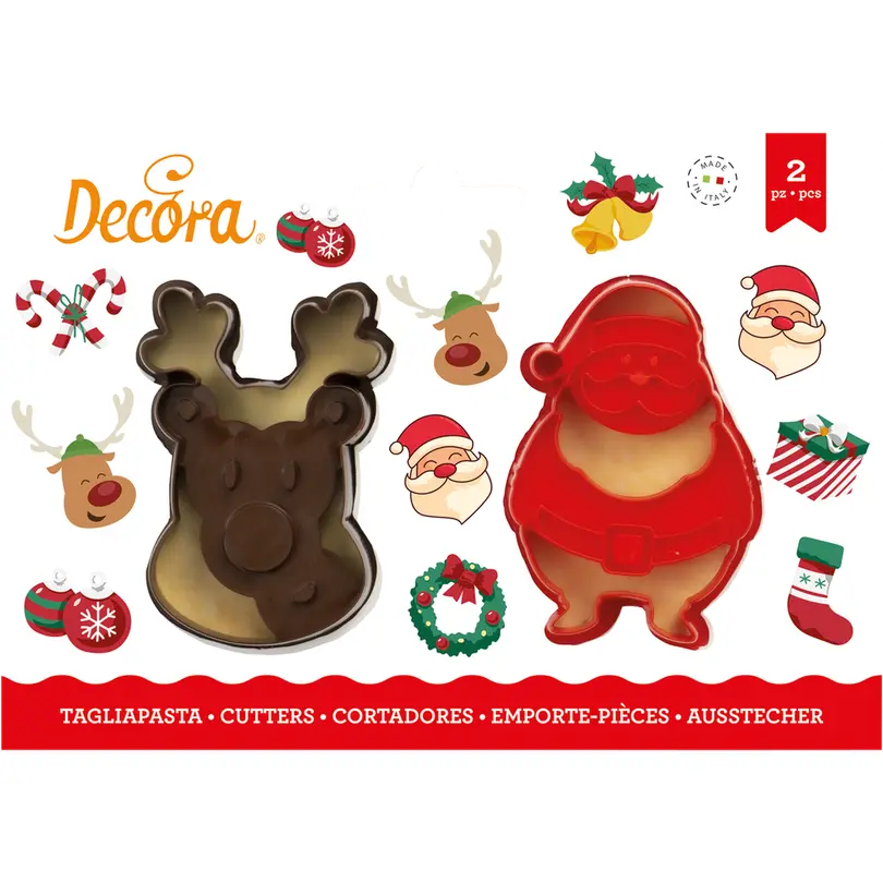Ausstecher 2er-Set Decora