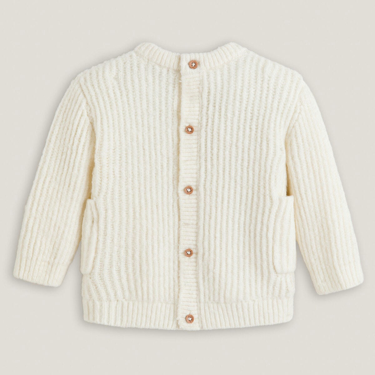 Pull col rond en grosse maille