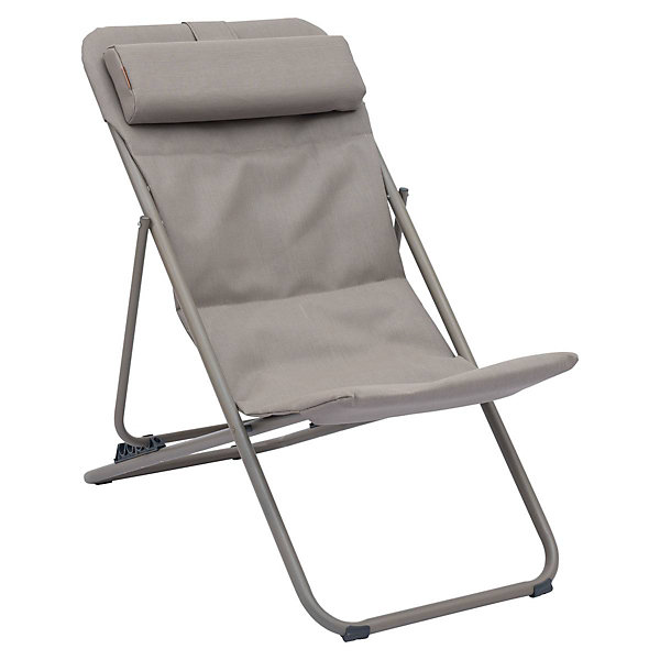 Chilienne de jardin empilable pliable Mirael café - Hespéride