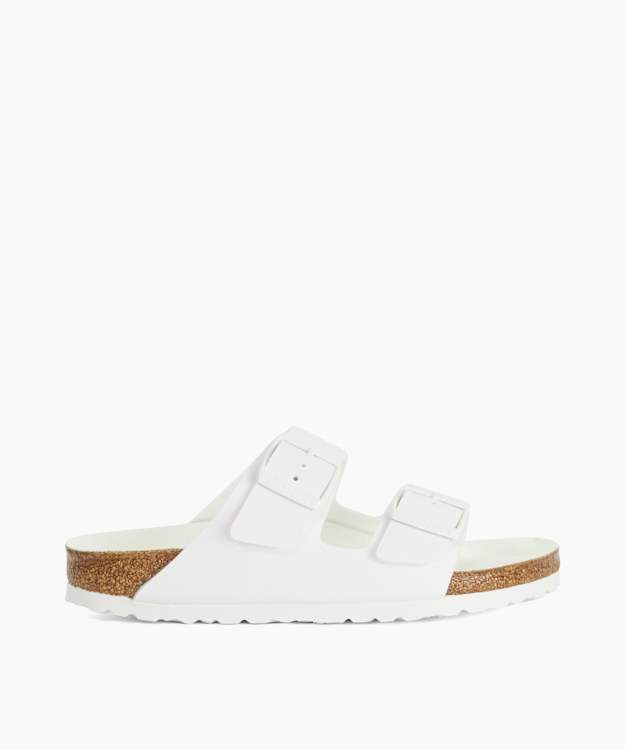 Arizona Birko F White - Two Strap Sandals