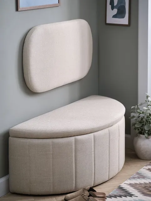 Sengegavl GREJS 90x48 beige-93