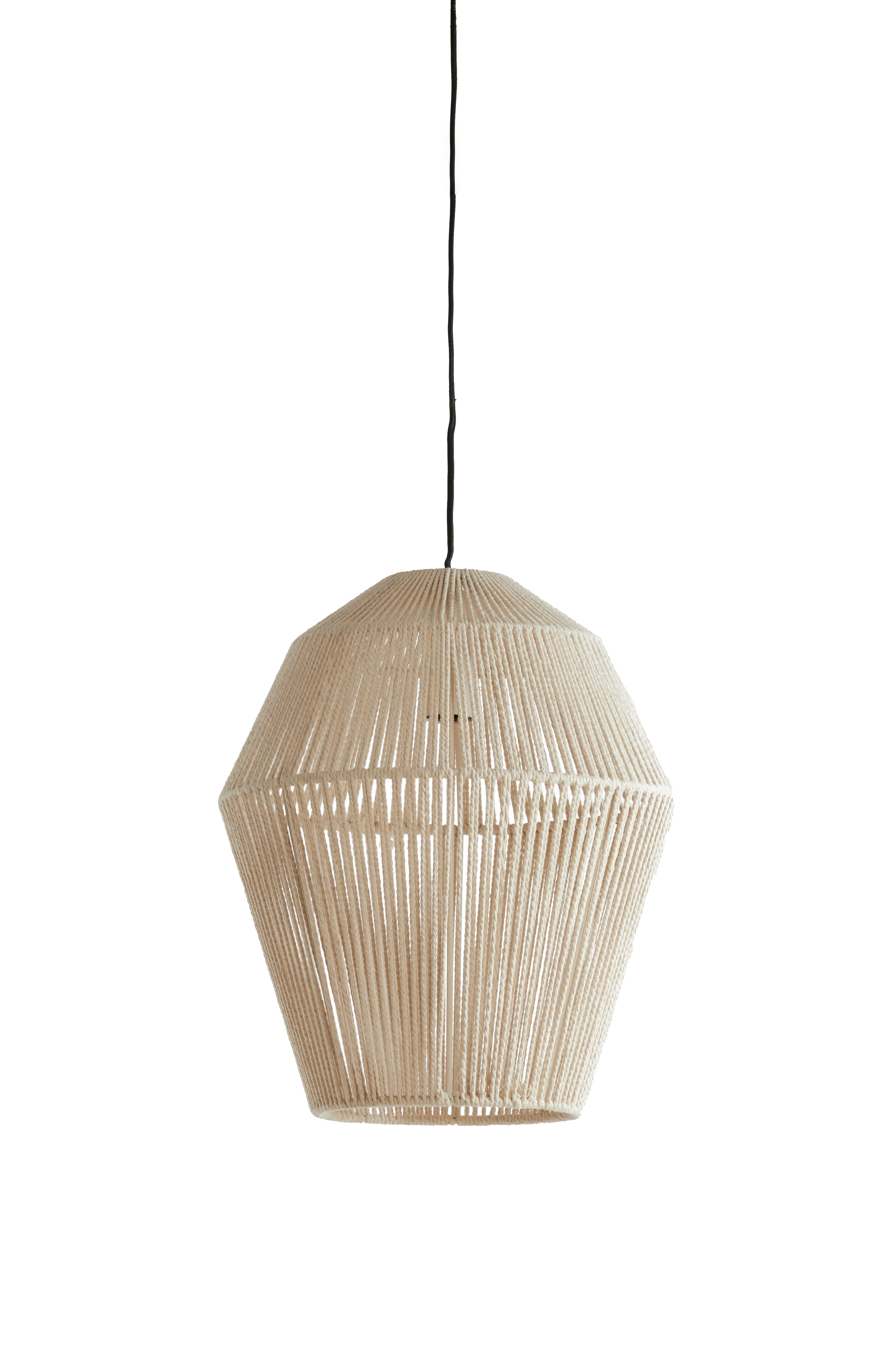Light & Living hanglamp DEYA - Ø38x45cm - wit