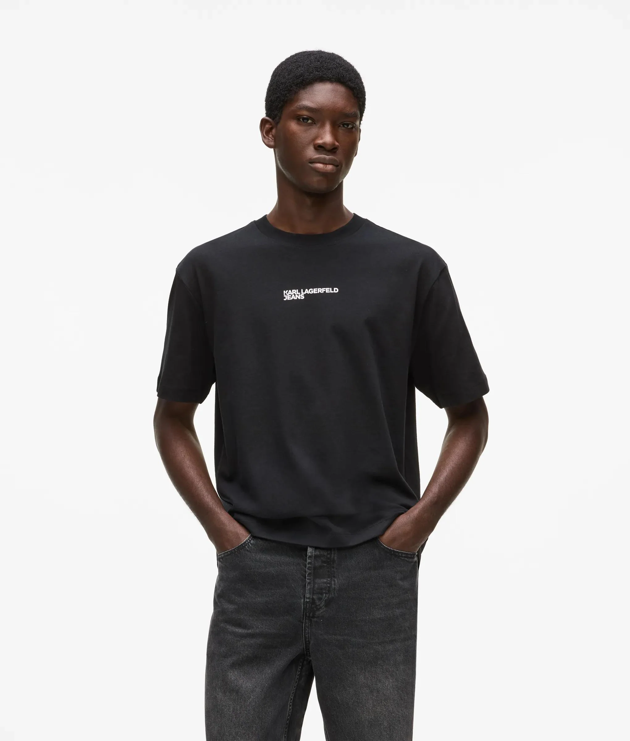 T-shirt régulier avec logo Frame