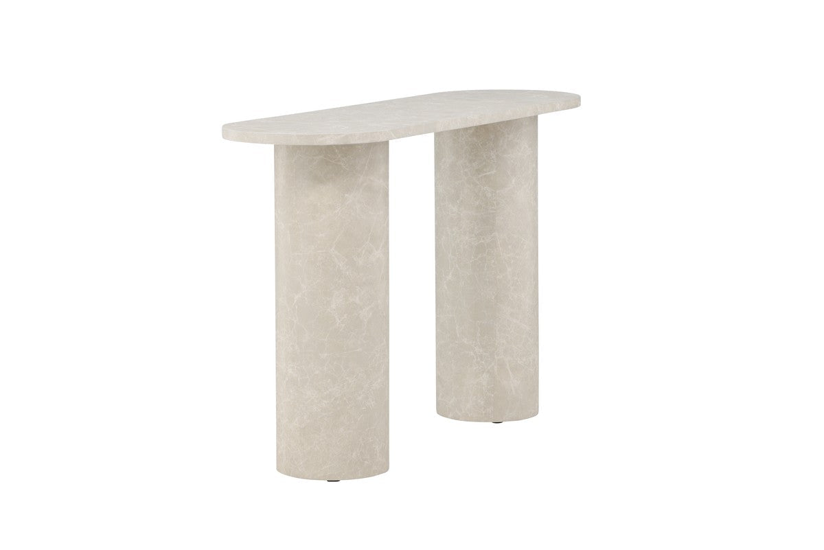 BRAM bijzettafel Mahigan - beige - 130 x 40 cm